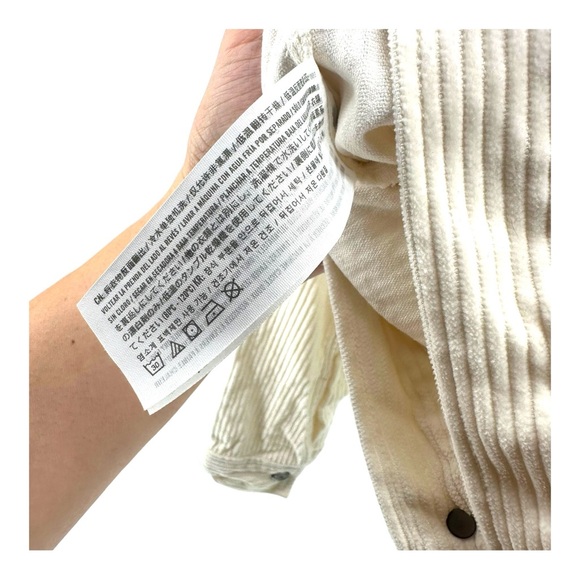 Abercrombie & Fitch Women’s M Medium Corduroy Jacket Preppy Y2K Casual Pockets - Picture 6 of 13